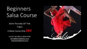 Rolleston Salsa course